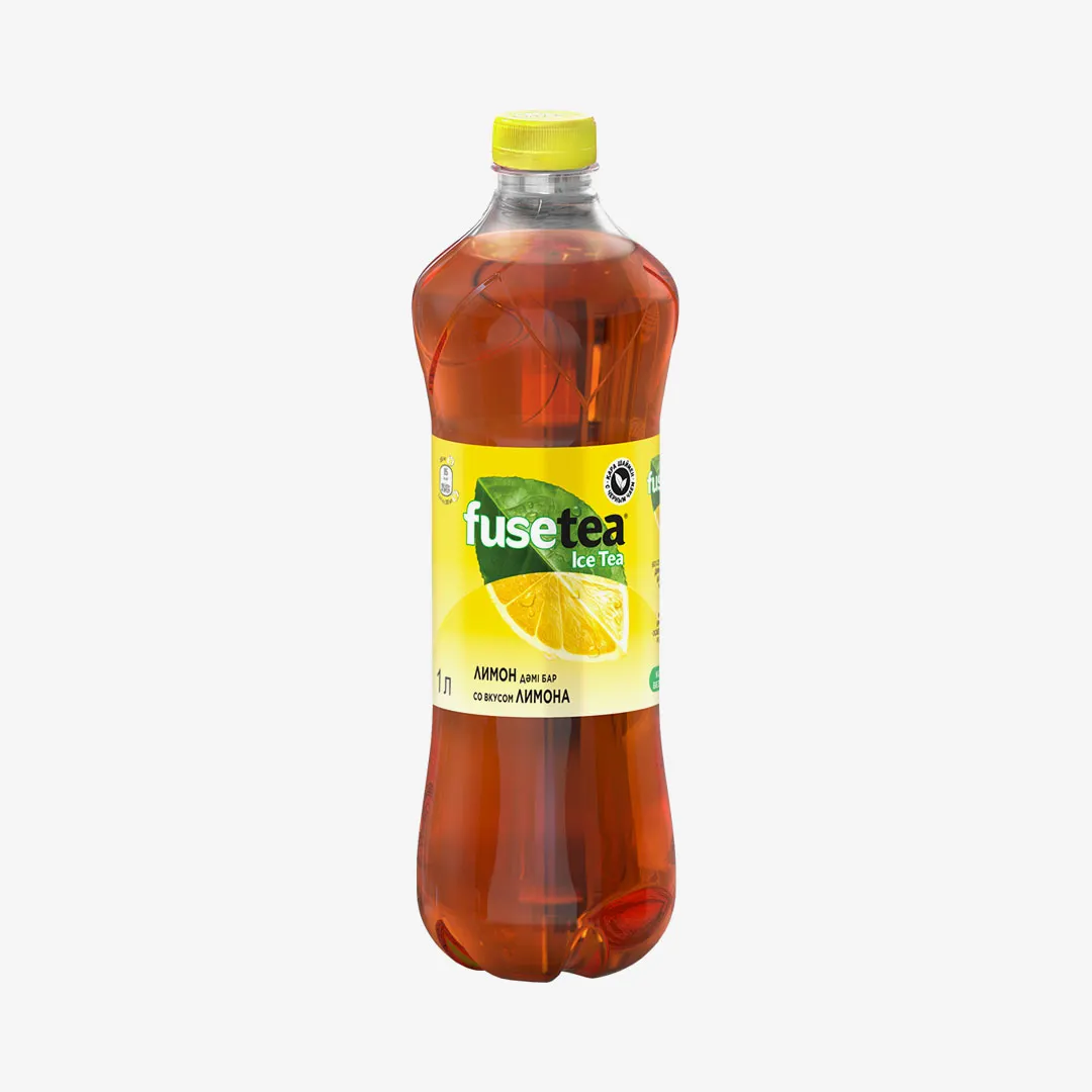 Чай Fuse Tea чёрный с лимоном, 1 л