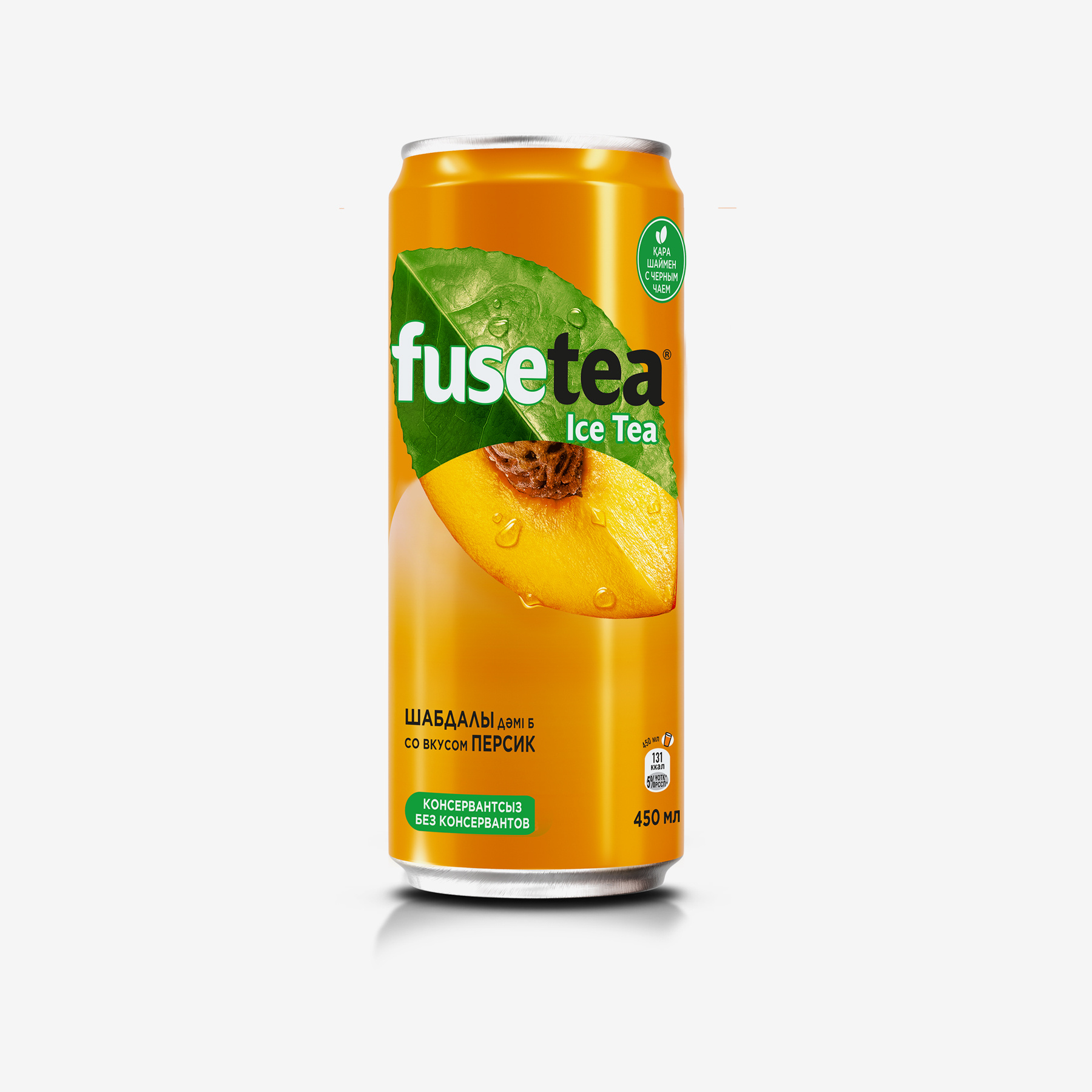 Чай Fuse Tea персик, 450 мл ж/б